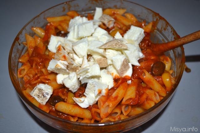Pasta al forno ai peperoni 8