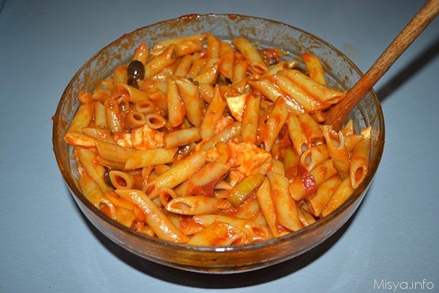 Pasta al forno ai peperoni 9