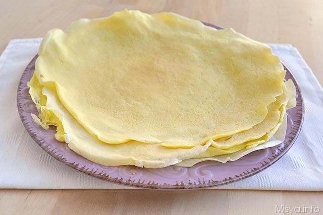 crepes di albumi