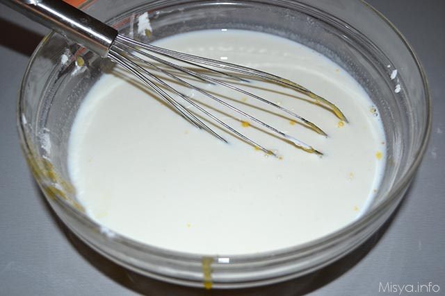 4 aggiungere latte