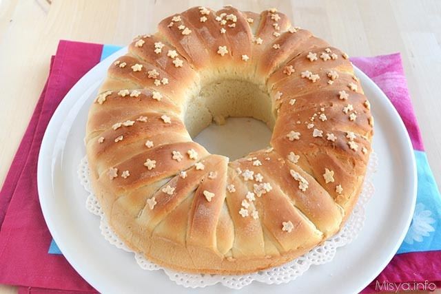 Corona di pan brioche