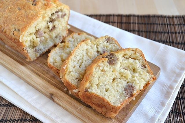 Plumcake salato solo albumi