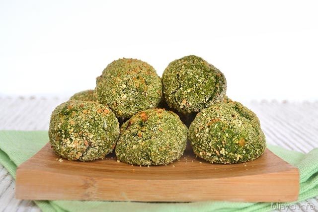 Polpette di spinaci e ceci