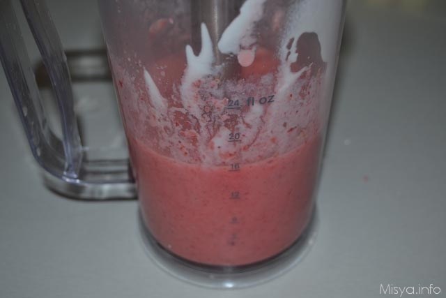Smoothie alle fragole 2