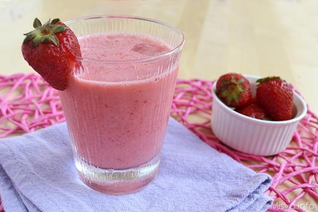 Smoothie alle fragole