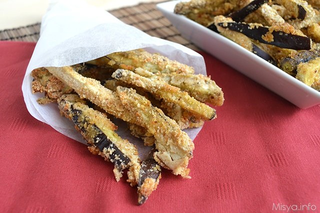 Melanzane croccanti al forno