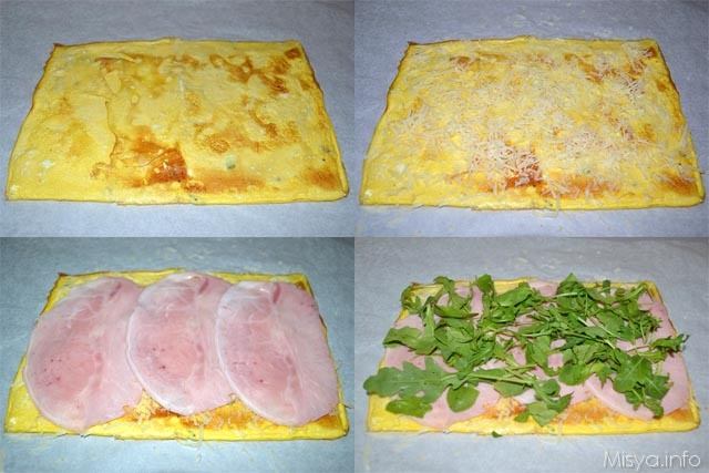 Rotolo di frittata al forno 8