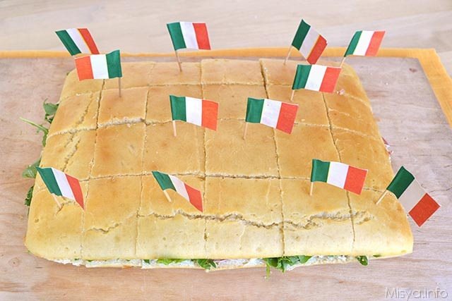 Focaccia tramezzino