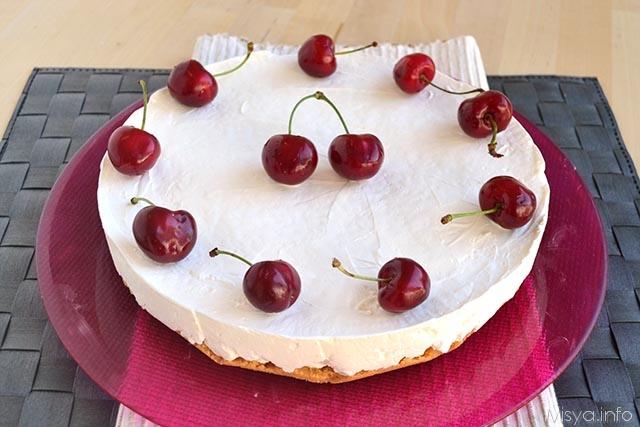 torta fredda allo yogurt
