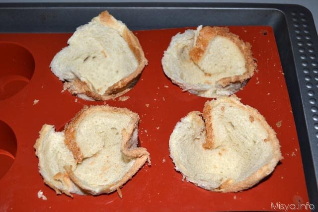 Cestini di uova e bacon 2