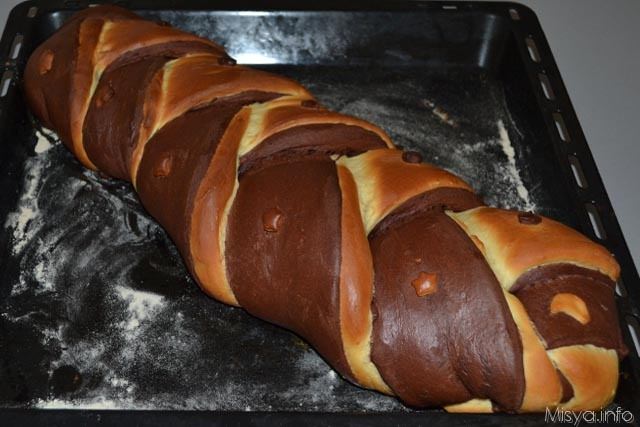 treccia bicolore 20