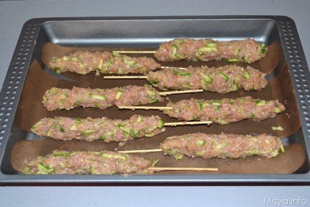 Arrosticini di pollo e zucchine 4