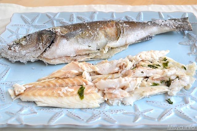Branzino al sale