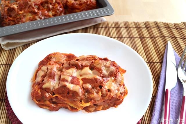 Nidi di tagliatelle al forno