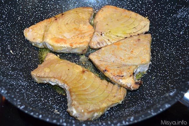Tonno con cipolle in agrodolce 4