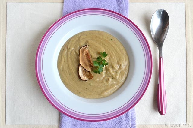 Vellutata di funghi porcini