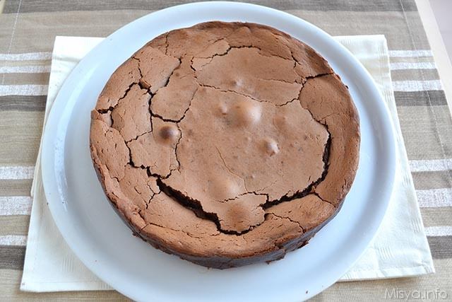 Cheesecake al cioccolato e zenzero