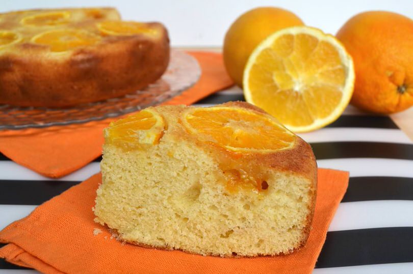 torta rovesciata all-arancia