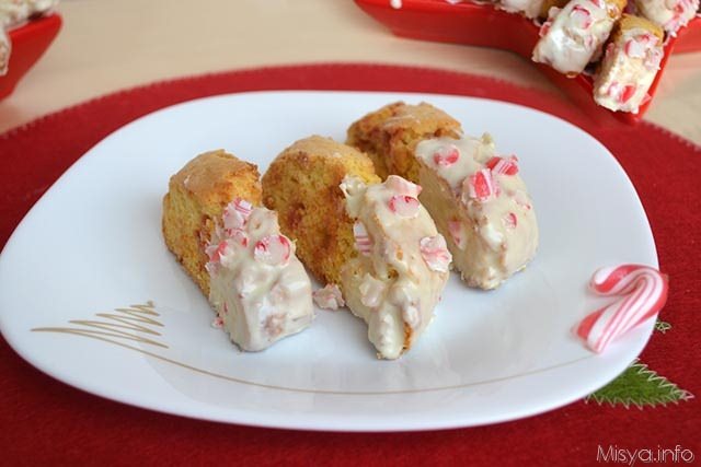 Cantucci candy cane