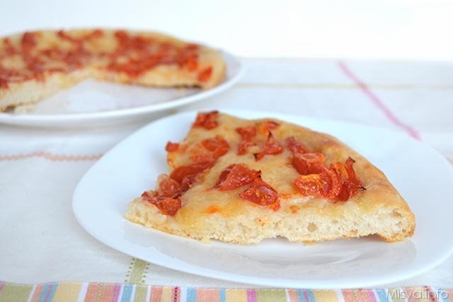Focaccia con esubero di pasta madre