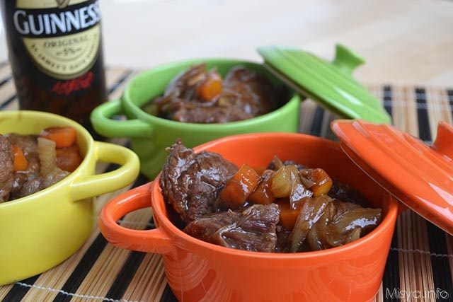 Stufato di manzo alla guinness