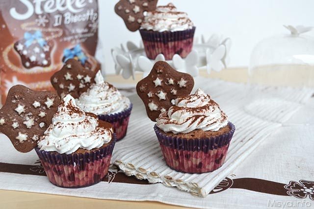 Cupcakes pan di stelle