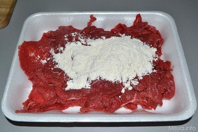 Straccetti di carne con carciofini 2