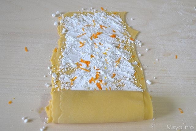 Tagliatelle dolci di carnevale 8