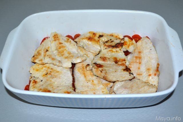 Teglia di petto di pollo al forno 4