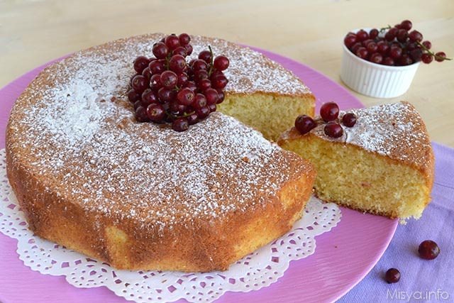 Torta al latte caldo bimby