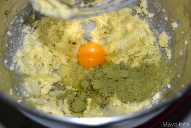 Biscotti al te matcha 3