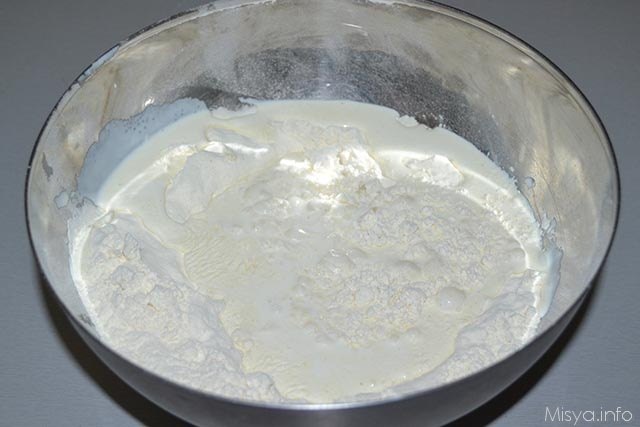 Chiacchiere alla panna 1