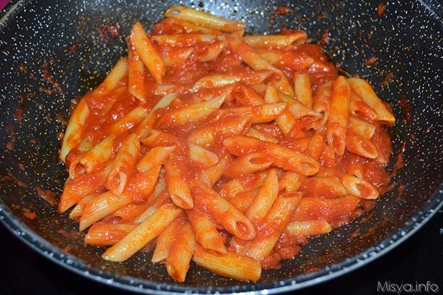 Penne all arrabbiata 6