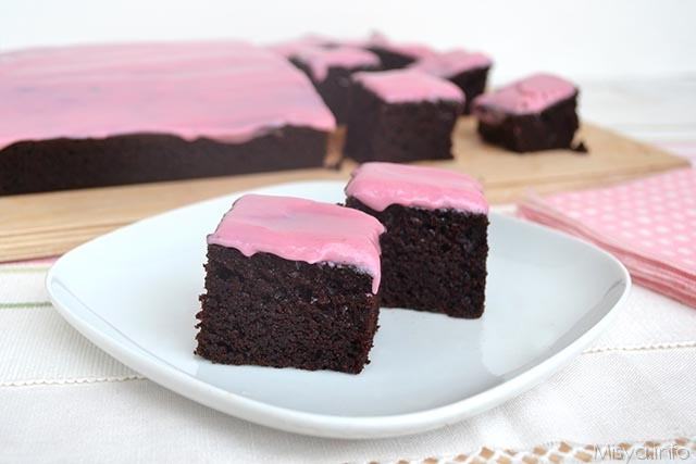 Torta di barbabietole e cioccolato