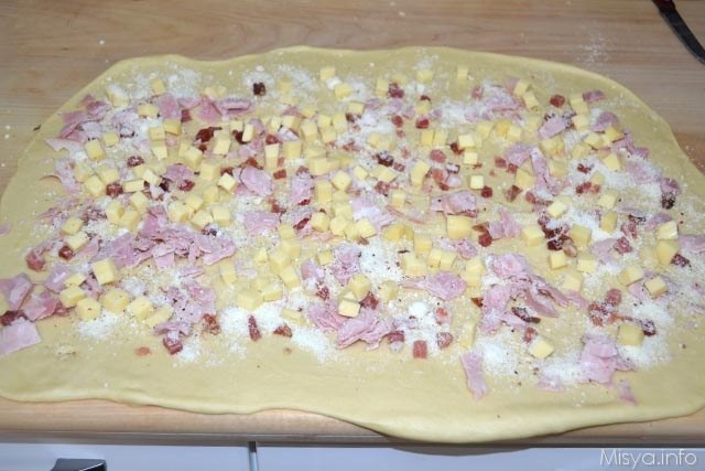 Brioche salata di soli albumi 11