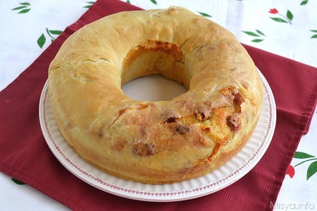 Brioche salata di soli albumi
