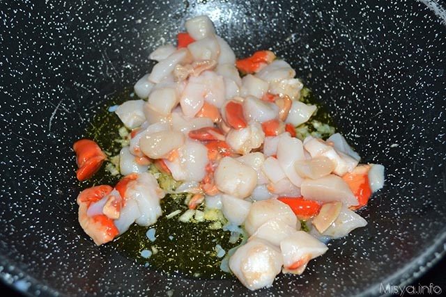 Risotto con capesante 3