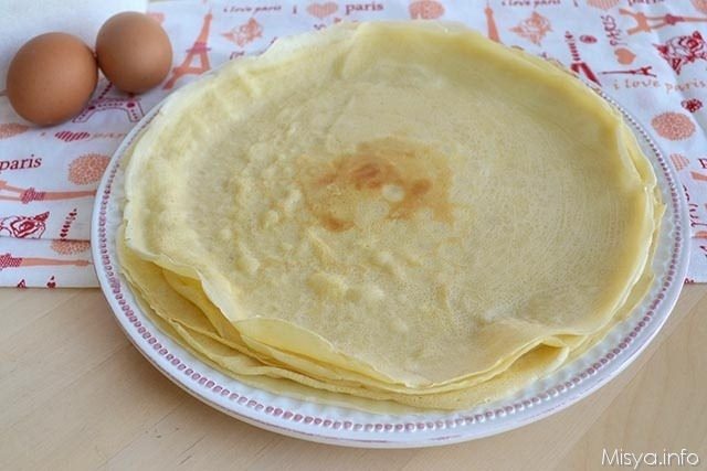 Impasto per crepes bimby