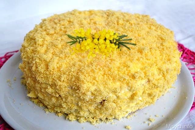 Torta Mimosa bimby