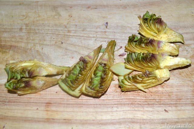 Seppie con carciofi 2