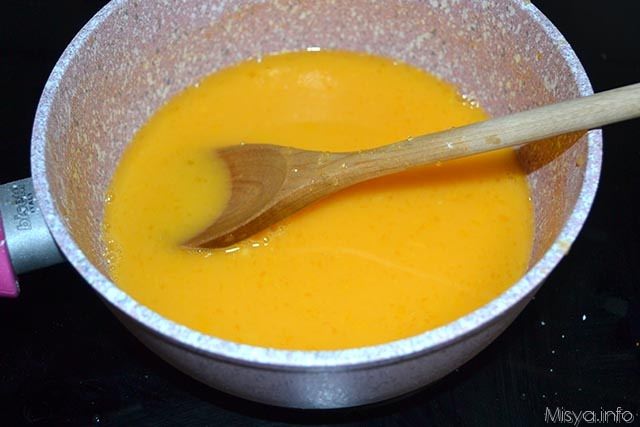 Crema all arancia senza uova 6