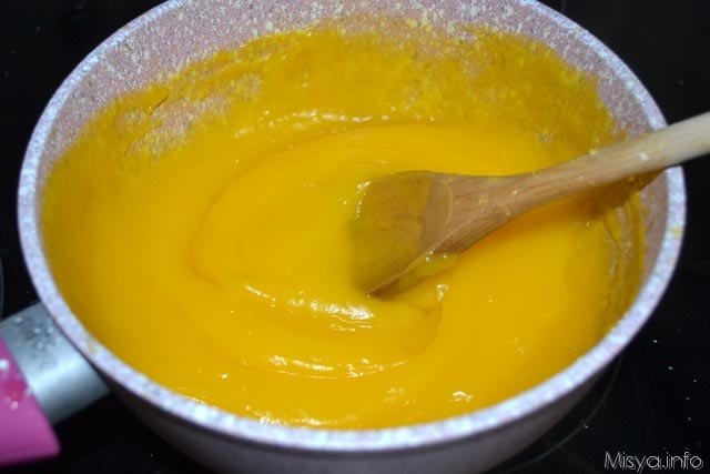 Crema all arancia senza uova 9