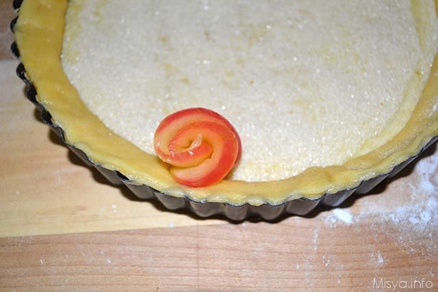 Crostata di rose di mele 17