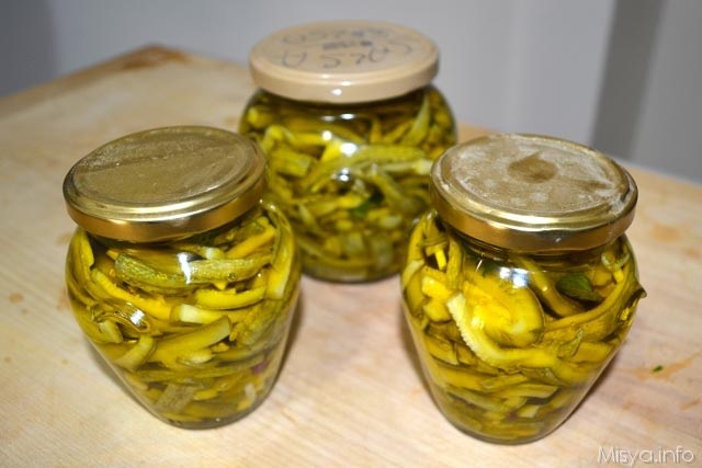 Zucchine sott olio 15