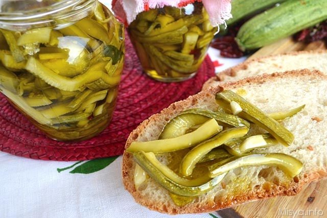 Zucchine sott-olio