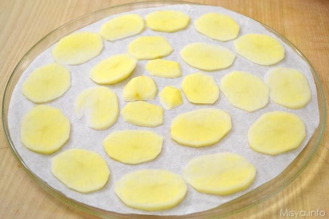 chips di patate al microonde 5
