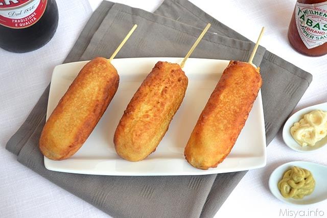 Corn dogs