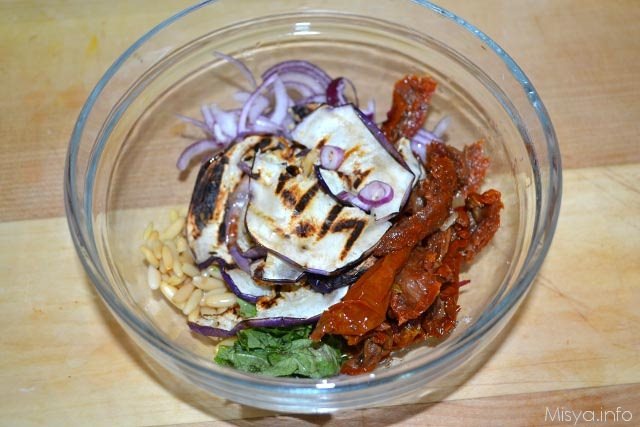Insalata di pasta alle melanzane 8