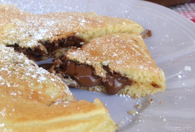 Pancakes alla nutella