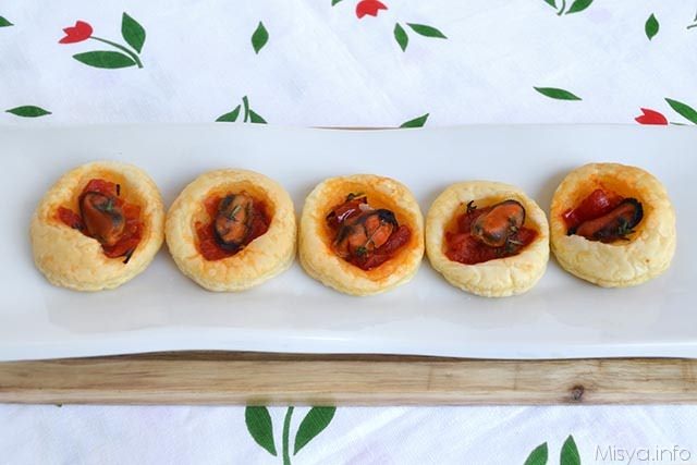 Pizzette alle cozze